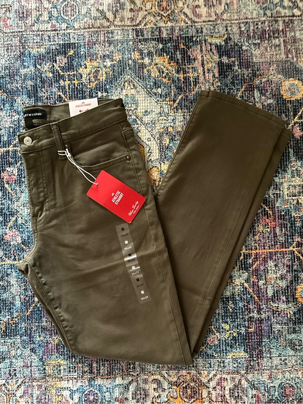 Lucky Brand 410 Straight-Leg jeans